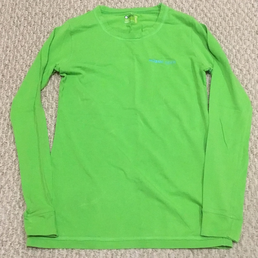 TASC Womens L/S Tee (Green)